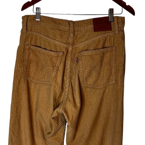 Levi's Ribcage Straight Ankle Cord-Granola- High Waisted Neutral Cords- Size 29 - Picture 10 of 16